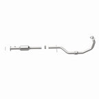 MagnaFlow Direct Fit Catalytic Converter Sunfire 98-99 2.2L