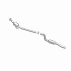 MagnaFlow Direct Fit Catalytic Converter 10-12 Mercedes-Benz GLK350 V6 3.5 OEM Underbody