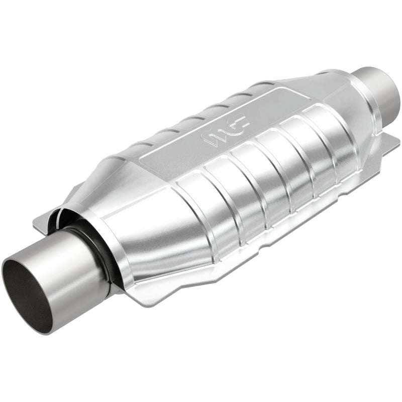 MagnaFlow Universal Catalytic Converter 2.25in Inlet 2.25in Outlet 16in Length 6.375in Width