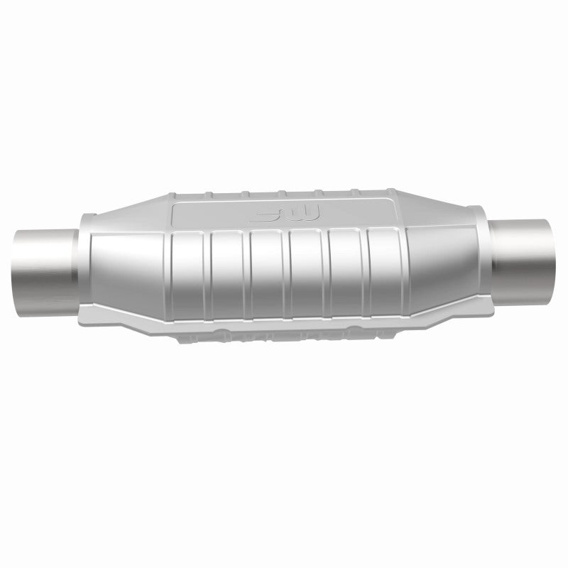 MagnaFlow Universal Catalytic Converter 2.25in Inlet 2.25in Outlet 16in Length 6.375in Width