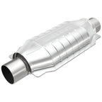 MagnaFlow Univ Cat Conv 3in Inlet/Outlet Center/Center Oval 12in Body L x 6.5in W x 16in Overall L