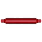 MagnaFlow Muffler Red Pack Series Glasspack 3.5in Rd 22in Body Length 2.25in/2.25in Inlet/Outlet