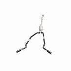MagnaFlow SYS Cat-Back 3.5in Black Dual Split Rear Tips 14-15 Chevy Silverado/GMC Sierra 4.3L-5.3L