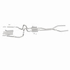 MagnaFlow Sys Cat-Back 64-67 GM A-Body