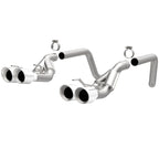 MagnaFlow 09-11 Chev Corvette V8 6.2L Comp Series Quad Center Rear Exit SS Cat-Back Perf Exhaust
