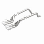 MagnaFlow 09-11 Chev Corvette V8 6.2L Comp Series Quad Center Rear Exit SS Cat-Back Perf Exhaust