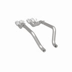 MagnaFlow 09-11 Chev Corvette V8 6.2L Comp Series Quad Center Rear Exit SS Cat-Back Perf Exhaust