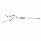 Magnaflow 14 Chev Silverado V8 5.3L CC/EC Cab Dual Split Behind Rear Tires Exit SS Cat Back Perf Exh