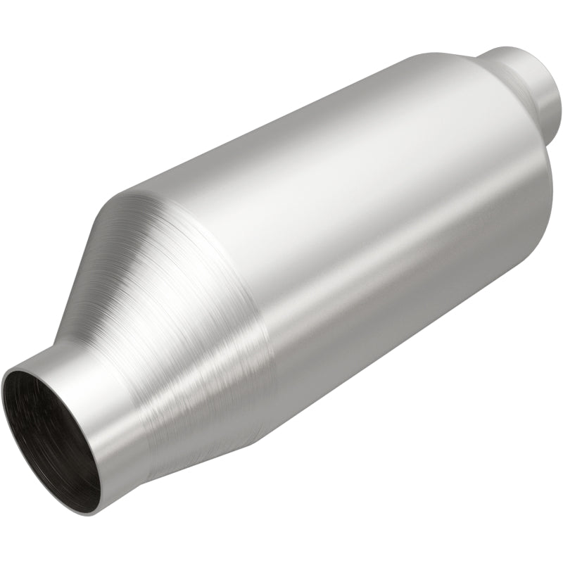 MagnaFlow 2in In/Out 4in Round Body 11.875in L Universal California Legal Catalytic Converter