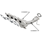 MagnaFlow Direct Fit Catalytic Converter 10-13 Mazda 3 2.0L Manifold