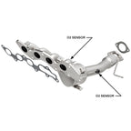 MagnaFlow Direct Fit Catalytic Converter 10-13 Mazda 3 2.0L Manifold