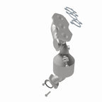 MagnaFlow Direct Fit Catalytic Converter 11-15 Sienna 3.5 Manifold