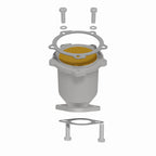 MagnaFlow Direct Fit Catalytic Converter 2003-06 Hyundai Sante FE 3.5L Front Left