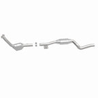 MagnaFlow Direct Fit Catalytic Converter 2003 ML350 3.7L Underbody