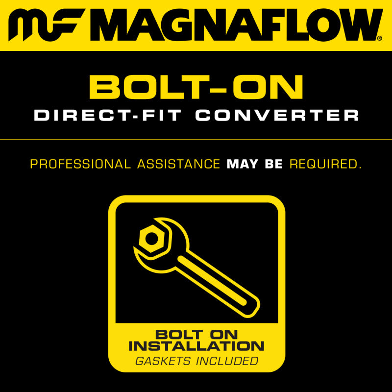 MagnaFlow Direct Fit Catalytic Converter 2005-2007 Cobalt 2 L Underbody