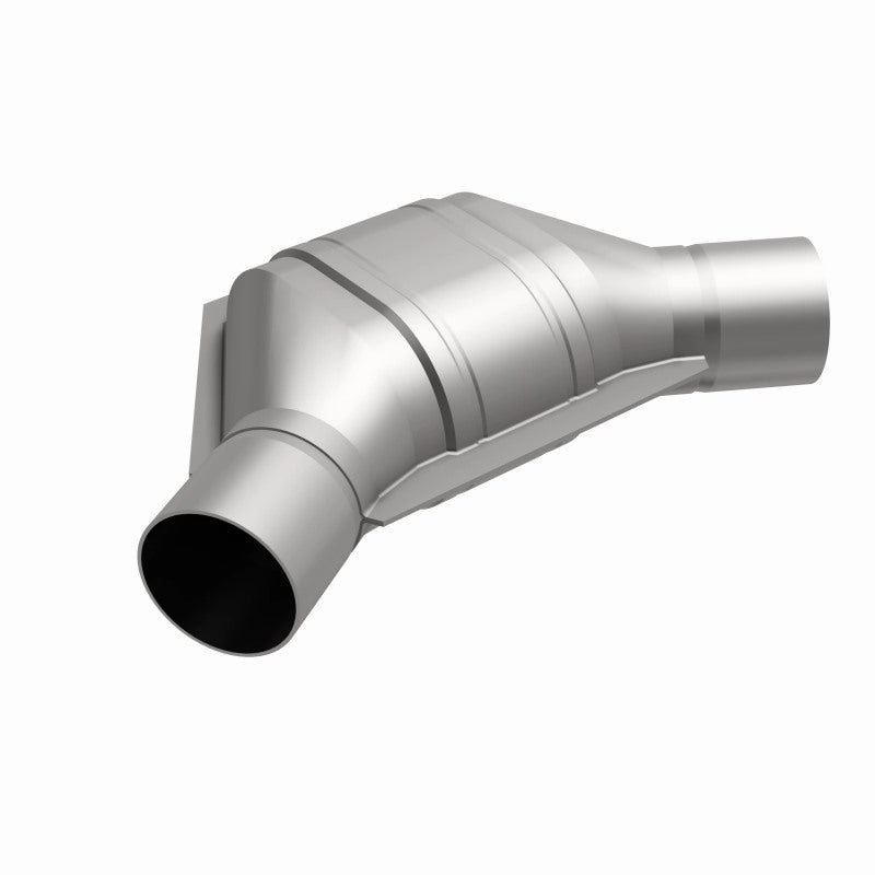 MagnaFlow Universal Catalytic Converter 2.00in Angled In/Out Frnt CA