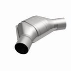 MagnaFlow Universal Catalytic Converter 2.00in Angled In/Out Frnt CA
