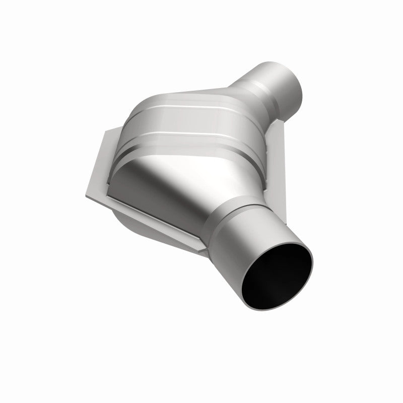 MagnaFlow Universal Catalytic Converter 2.00in Angled In/Out Frnt CA