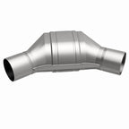 MagnaFlow Universal Catalytic Converter 2.00in Angled In/Out Frnt CA