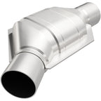 MagnaFlow Universal Catalytic Converter 2.25in Angled Inlet Front CA