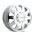 Mayhem 8181 Challenger Dually 22x8.25 / 10x225 BP / 169mm Offset / 170.1mm Hub Polished Wheel