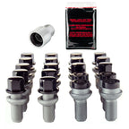 McGard 5 Lug Hex Install Kit w/Locks (Radius Seat Bolt) M14X1.5 / 17mm Hex / 26.3mm Shank L. - Black