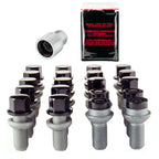 McGard 5 Lug Hex Install Kit w/Locks (Radius Seat Bolt) M14X1.5 / 17mm Hex / 26.3mm Shank L. - Black