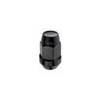 McGard Hex Lug Nut (Cone Seat Bulge Style) M14X1.5 / 22mm Hex / 1.635in. Length (4-Pack) - Black