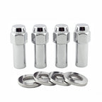 McGard Hex Lug Nut (X-Long Shank - 1.365in.) 7/16-20 / 13/16 Hex / 2.27in. Length (4-Pack) - Chrome