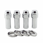 McGard Hex Lug Nut (X-Long Shank - 1.365in.) 7/16-20 / 13/16 Hex / 2.27in. Length (4-Pack) - Chrome