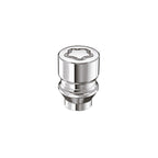 McGard Wheel Lock Nut Set - 4pk. (Uni-Lug) M12X1.5 / 13/16 Hex / .197in. Shank / 1.375in. L - Chrome