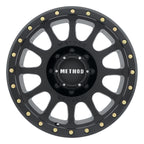 Method MR305 NV 16x8 0mm Offset 8x6.5 130.81mm CB Matte Black Wheel