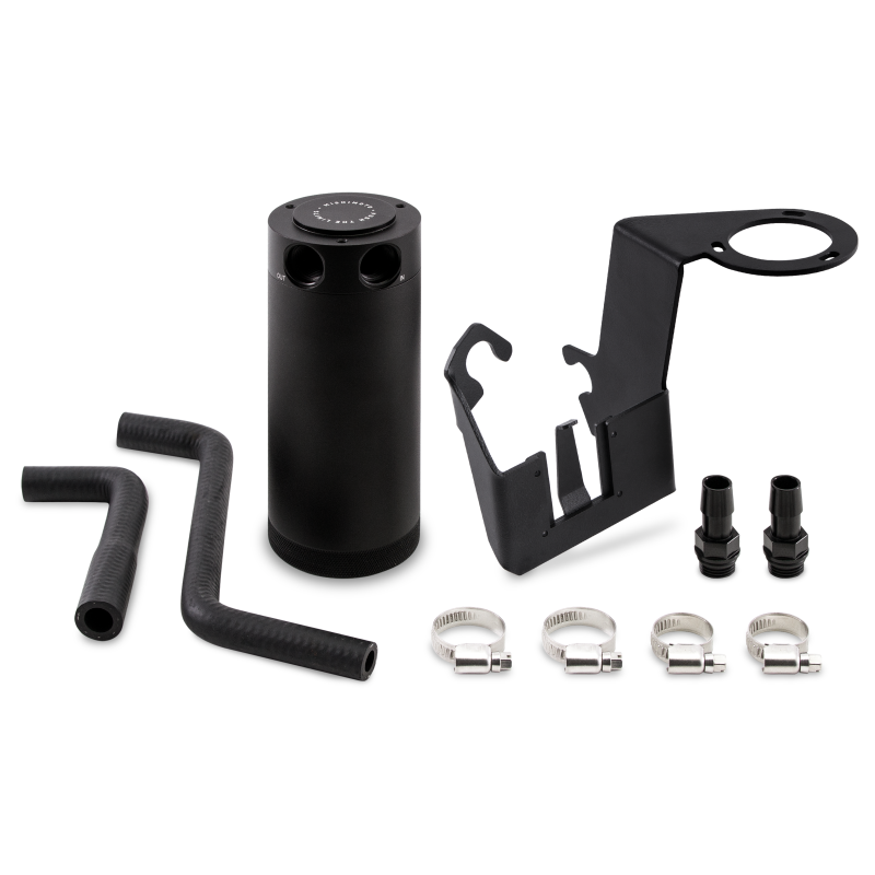 Mishimoto 03-06 Nissan 350Z / 04-07 Infiniti G35 VQ35DE PCV-Side Direct Fit Baffled Catch Can Kit