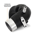 Mishimoto 21+ Bronco 2.7L Intercooler Pipe Kit Micro Wrinkle Black