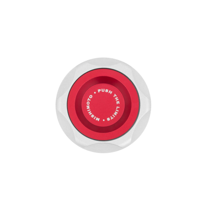 Mishimoto 87-01 Ford Mustang Oil Filler Cap - Red