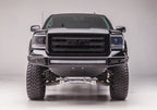 N-Fab M-RDS Front Bumper 06-17 Toyota FJ Cruiser - Tex. Black w/Silver Skid Plate