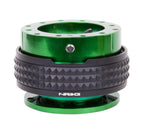 NRG Quick Release Kit - Pyramid Edition - Green Body / Black Pyramid Ring