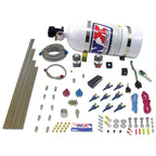 Nitrous Express V8AN Gasoline EFI Nitrous Kit (100-500HP) w/15lb Bottle