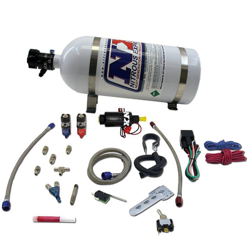 Nitrous Express Yamaha Rhino (All Side By Sides) Piranha Nitrous Kit w/10.0lb