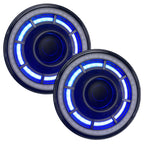 ORACLE Lighting 0718 Jeep Wrangler JK Oculus 7in ColorSHIFT Bi-LED Projector Headlights