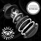 ORACLE Lighting 0718 Jeep Wrangler JK Oculus 7in Switchback Bi-LED Projector Headlights