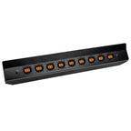 ORACLE Lighting 18-22 Jeep Wrangler JL Skid Plate w/ Integr LED Emitters - Amber