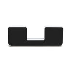 ORACLE Lighting Universal Illuminated LED Letter Badges - Matte Blk Surface Finish - U