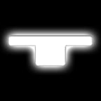 ORACLE Lighting Universal Illuminated LED Letter Badges - Matte Wht Surface Finish - T