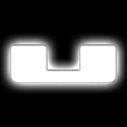 ORACLE Lighting Universal Illuminated LED Letter Badges - Matte Wht Surface Finish - U