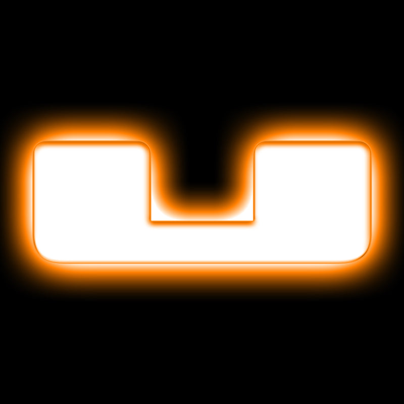 ORACLE Lighting Universal Illuminated LED Letter Badges - Matte Wht Surface Finish - U
