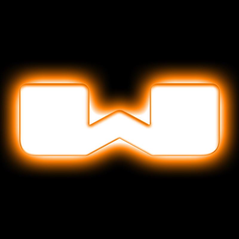 ORACLE Lighting Universal Illuminated LED Letter Badges - Matte Wht Surface Finish - W