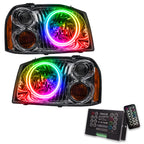 Oracle 01-04 Nissan Frontier SMD HL - Dual Halo - ColorSHIFT w/ 2.0 Controller