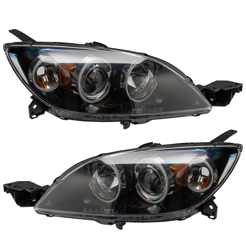 Oracle 04-09 Mazda 3 SMD HL - Hatchback - Halogen Style - ColorSHIFT