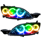 Oracle 04-09 Mazda 3 SMD HL - Hatchback - Halogen Style - ColorSHIFT w/ 2.0 Controller